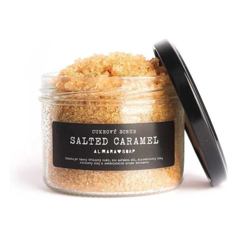 Almara Soap Salted Caramel Cukrovo-solný scrub na tělo