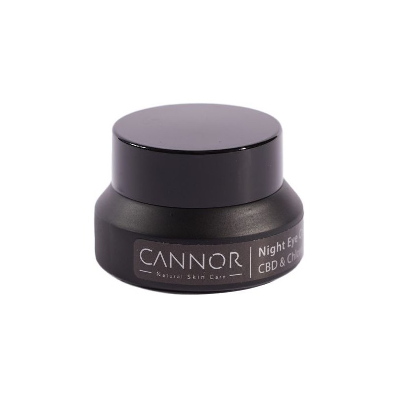 Cannor Noční oční balzám s CBD - Chlorella & CoQ10