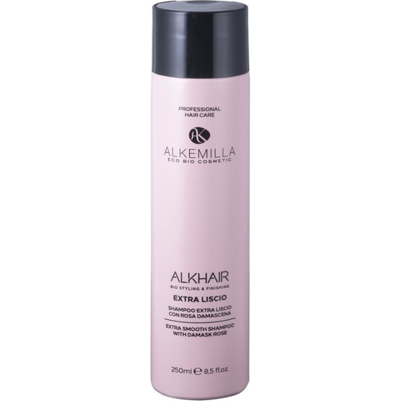 Alkemilla ALKHAIR Přírodní šampon pro extra hladké a lesklé vlasy s růží damašskou